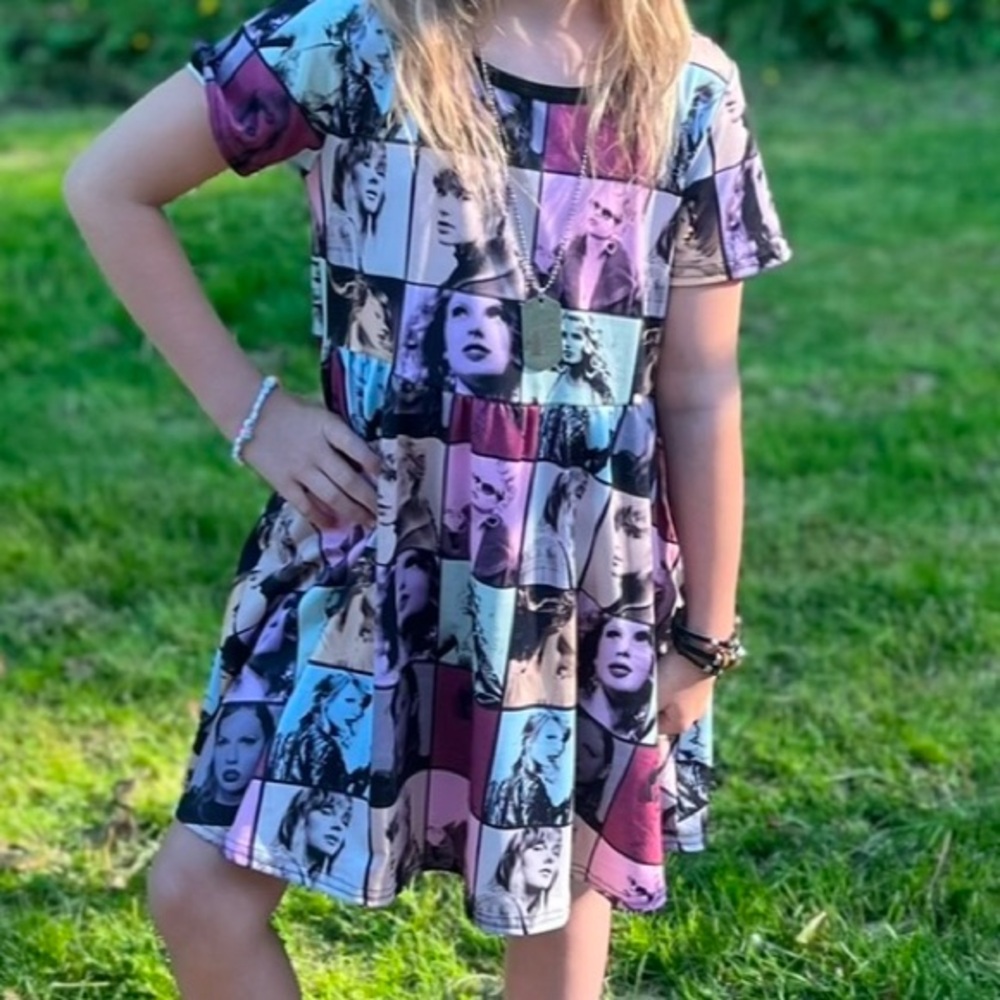 Girls Taylor Swift Eras dress